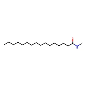 N-Methyl hexadecanamide structure