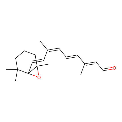 5,6-Epoxyretinal structure