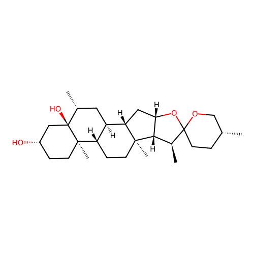 6-Methylspirostan-3,5-diol structure