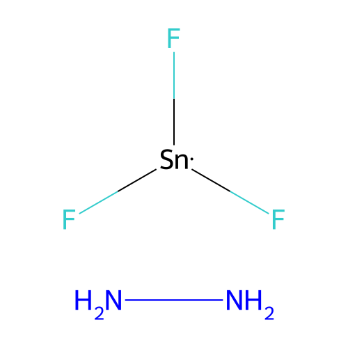Hydrazine, trifluorostannite structure