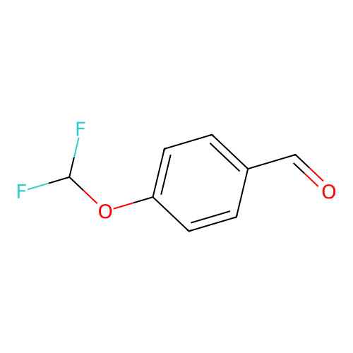 p-(Difluoromethoxy)benzaldehyde structure