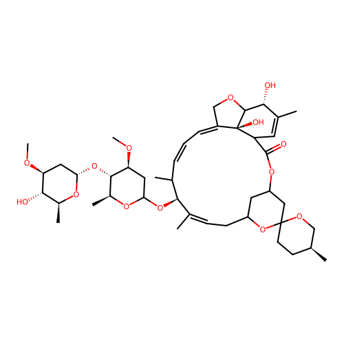 Avermectin structure