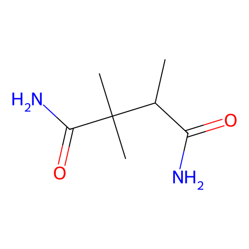 alpha,alpha-Dimethyl-beta-methyl-succinamide structure