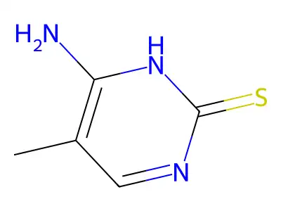 5-Methyl-2-thiocytosine structure