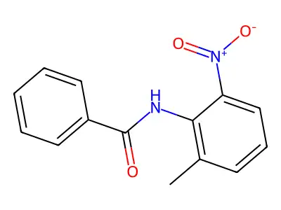 Benzamide, N-(2-methyl-6-nitrophenyl)- structure