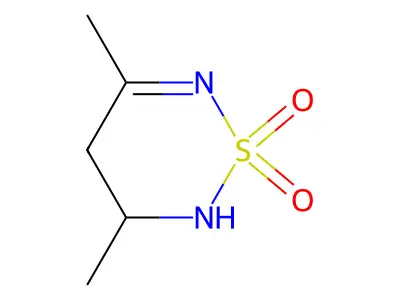 3,5-Dimethyl-3,4-dihydro-1lambda~6~,2,6-thiadiazine-1,1(2H)-dione structure