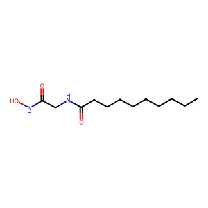 N-(2-(羟氨基)-2-氧代乙基)癸酰胺 structure