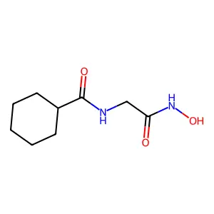 2-(环己烷甲酰胺基)乙酰异羟肟酸 structure
