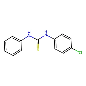 1-(4-Chlorophenyl)-3-phenyl-2-thiourea structure