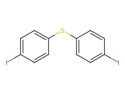Sulfide, bis(p-iodophenyl) structure