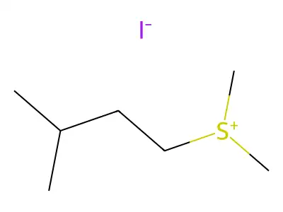Sulfonium, di甲基iso戊基-, 碘化物 structure