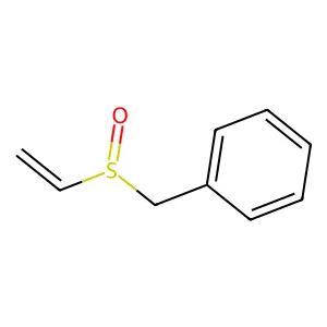 苄基乙烯基亚砜 structure