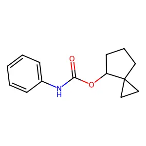 Spiro(2.4)heptan-4-ol, carbanilate structure