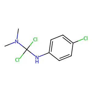 N-(对氯苯基)-N',N'-二甲基甲二胺 structure