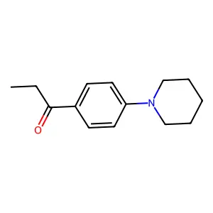 1-(4-Piperidin-1-ylphenyl)propan-1-one structure