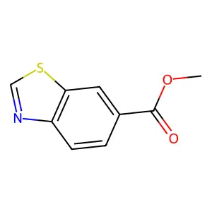 Methyl benzo[d]thiazole-6-carboxylate structure