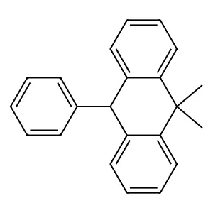 9,9-Dimethyl-10-phenyl-9,10-dihydroanthracene structure