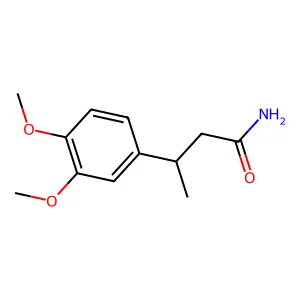 3-(3,4-二甲氧基苯基)丁亚胺酸 structure