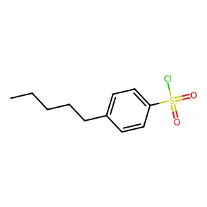 4-t-Amylbenzenesulphonyl chloride structure
