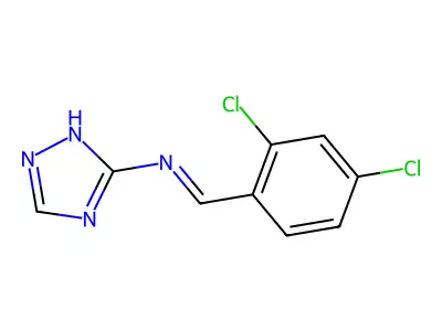 1-(2,4-Dichlorophenyl)-N-(1H-1,2,4-triazol-3-YL)methanimine structure