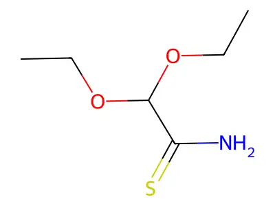 2,2-Diethoxythioacetamide structure