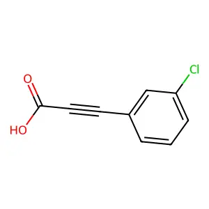 3-(3-Chlorophenyl)-2-propynoic acid structure