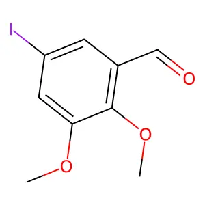 5-Iodo-2,3-dimethoxybenzaldehyde structure