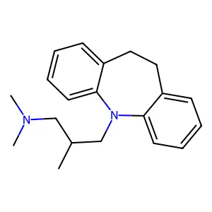 曲米帕明 structure