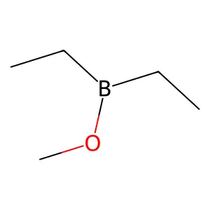Diethylmethoxyborane structure