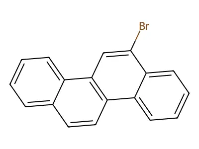 Chrysene, 6-bromo- structure