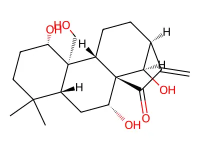 龟贝柯素 structure
