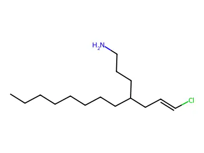 4-Chloroallyl-dodecylamine structure