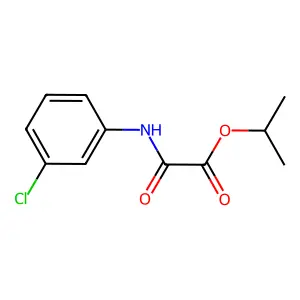 3'-Chlorooxanilic acid isopropyl ester structure