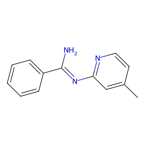 n'-(4-Methylpyridin-2-yl)benzenecarboximidamide structure