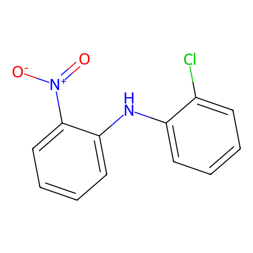 2-Chloro-2'-nitrodiphenylamine structure