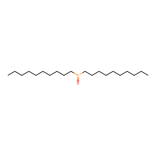 Phosphine oxide, didecyl- structure