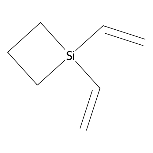 1,1-Divinyl-1-silacyclobutane structure