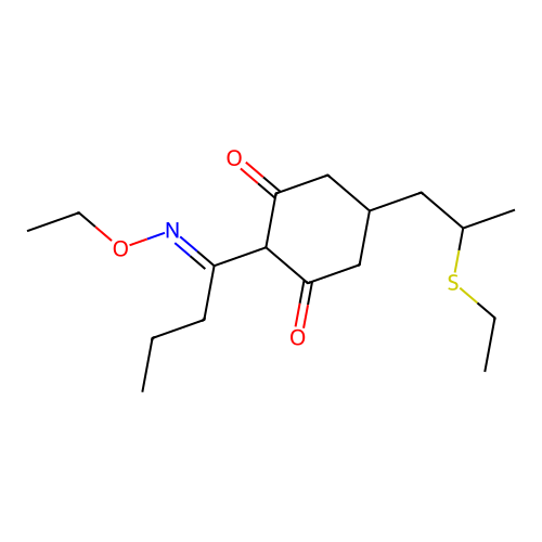 烯禾啶 structure