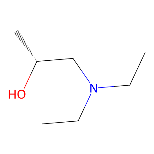 (2R)-1-(diethylamino)propan-2-ol structure