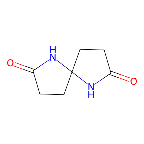 1,9-Diazaspiro(4,4)nonane-2,8-dione structure