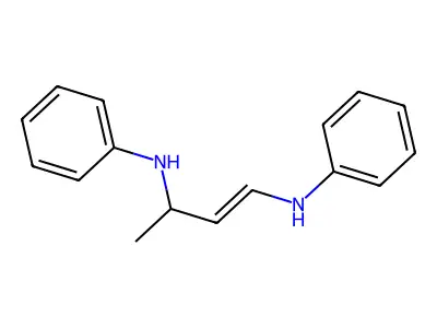 (E)-1-N,3-N-diphenylbut-1-ene-1,3-diamine structure