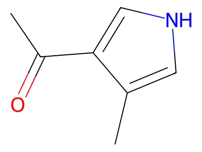 1-(4-methyl-1H-pyrrol-3-yl)ethanone structure