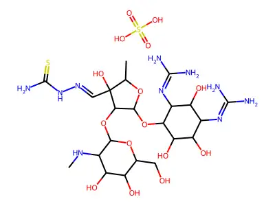 Streptomycin thiosemicarbazone structure