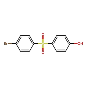 4-(4-Bromophenyl)sulfonylphenol structure