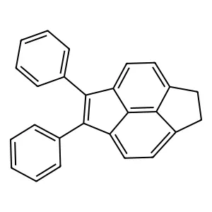 1,2-Diphenyl-5,6-ethanoacenaphthylene structure