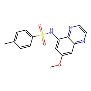 N-(7-Methoxy-5-quinoxalinyl)-4-methylbenzenesulfonamide structure