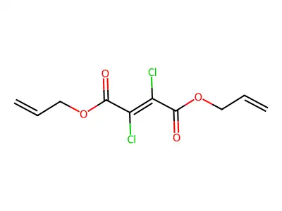 Bis(prop-2-enyl) 2,3-dichlorobut-2-enedioate structure