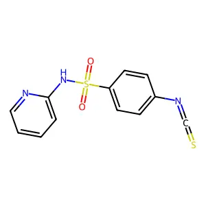 4-Isothiocyanato-N-(pyridin-2-yl)benzene-1-sulfonamide structure