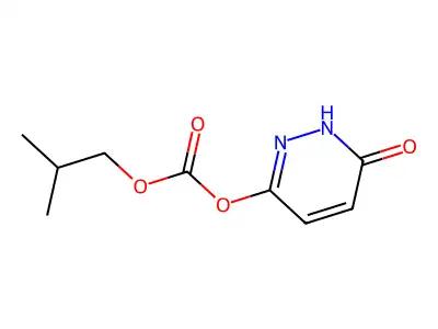3(2H)-Pyridazinone, 6-hydroxy-, isobutoxycarboxylate structure