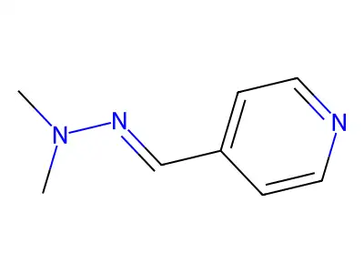 N-methyl-N-[(Z)-pyridin-4-ylmethylideneamino]methanamine structure
